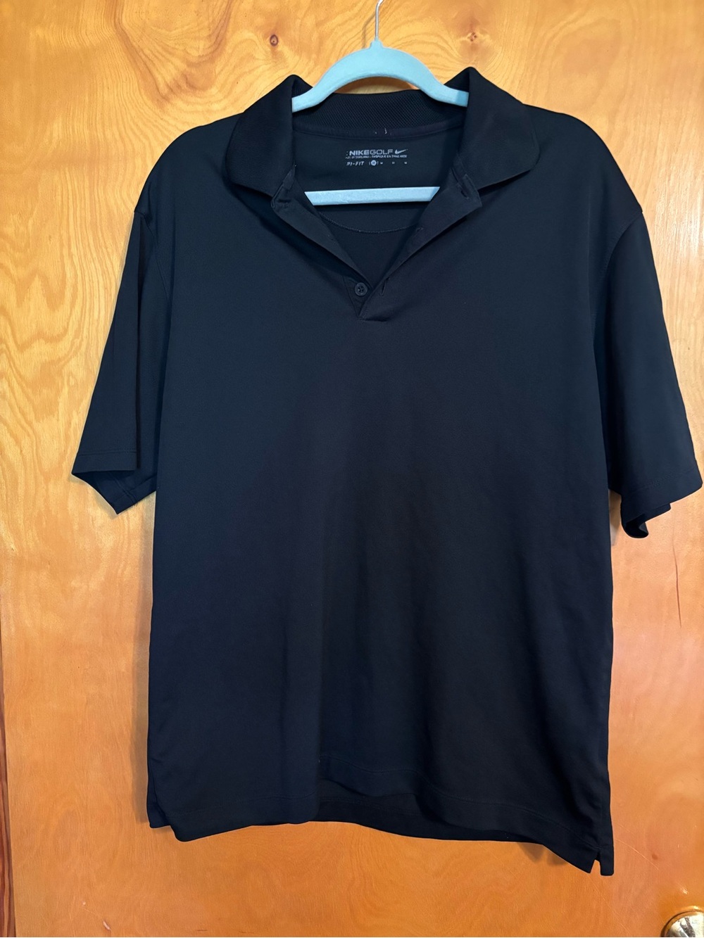 Nike Black Men’s Short-Sleeve Polo